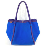 Hermes Handbag canvas blue With porch Sac Baga GM Sac Baga GM