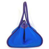 Hermes Handbag canvas blue With porch Sac Baga GM Sac Baga GM