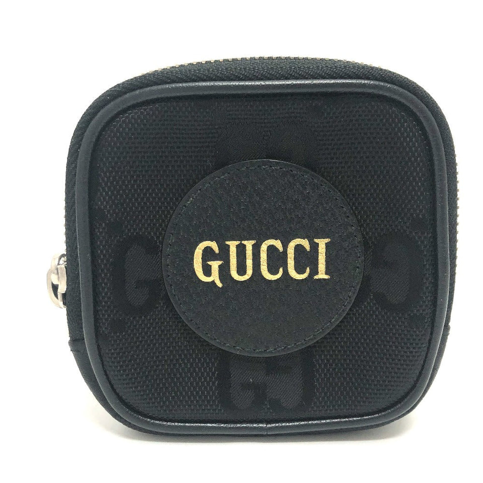 Gucci Coin case 645060 GG canvas black GG Off the grid mens(Unisex)