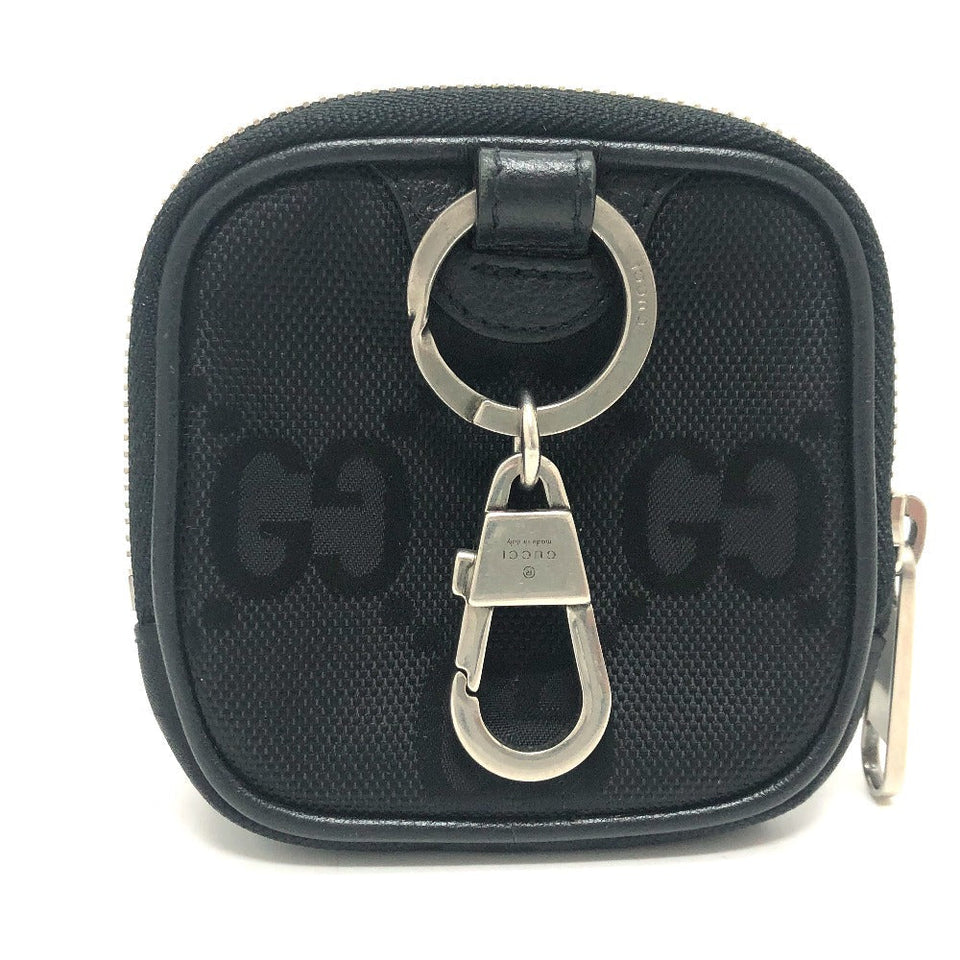 Gucci Coin case 645060 GG canvas black GG Off the grid mens(Unisex)
