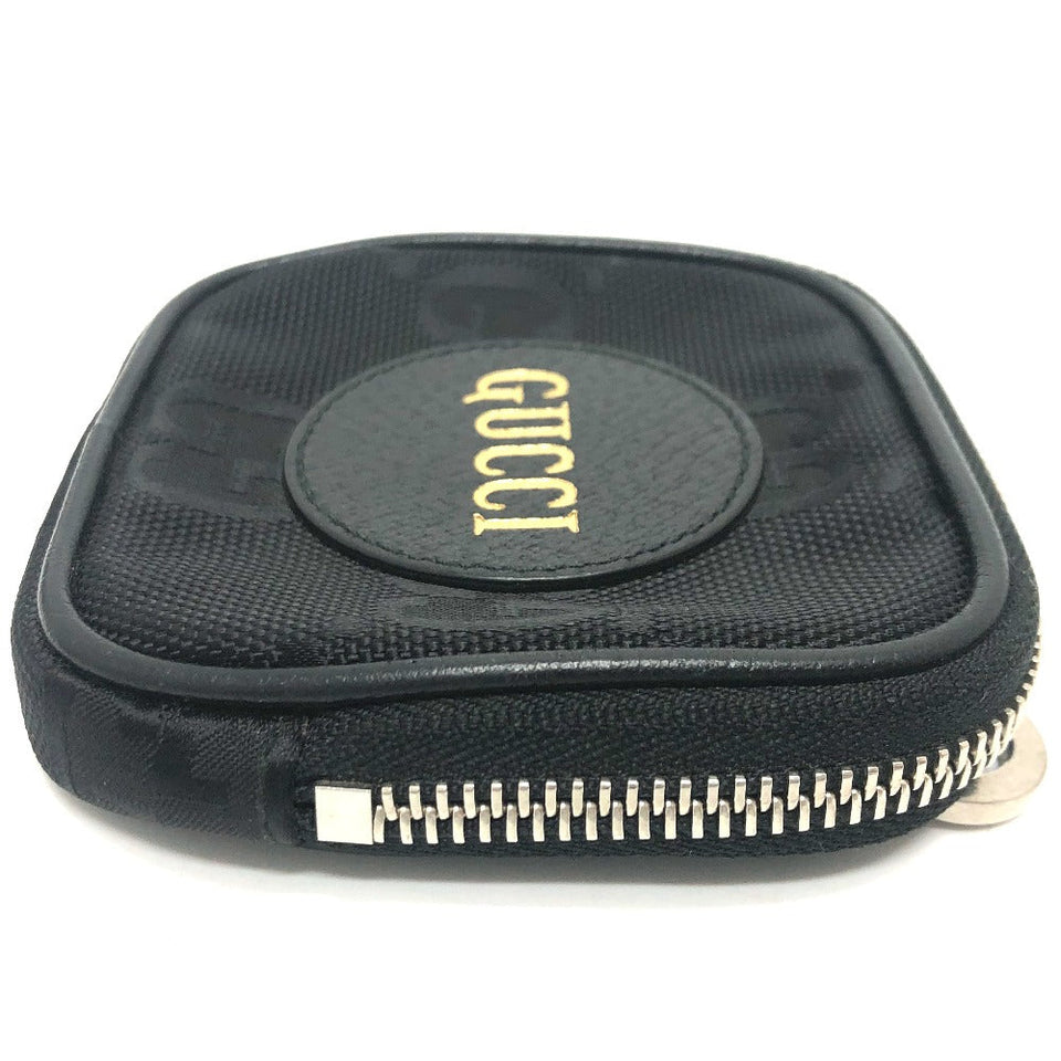 Gucci Coin case 645060 GG canvas black GG Off the grid mens(Unisex)