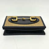 Gucci Trifold wallet 621887 Canvas / leather beige Horsebit Women