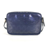 Gucci Shoulder Bag 201447 GG Imprime, Leather blue GG implementation mens