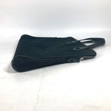 Hermes Handbag Leather / canvas black Sac Ibou PM unisex(Unisex)