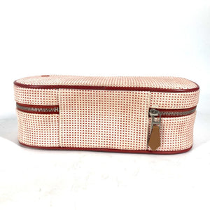 Hermes Pouch canvas pink Serie logo Escal Women