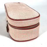 Hermes Pouch canvas pink Serie logo Escal Women