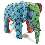Gucci Plush Doll 670233 fabric multicolor GG Decorative Elephant Animal unisex(Unisex)