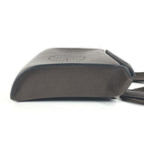 Hermes Shoulder Bag Togo Dark brown H logo punching Vidoposch unisex(Unisex)