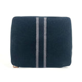 Hermes Pouch cotton black Fool Toe