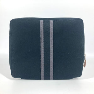 Hermes Pouch cotton black Fool Toe