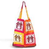 Hermes Shoulder Bag leather Red Bags Eco Bags Folding Silky pop