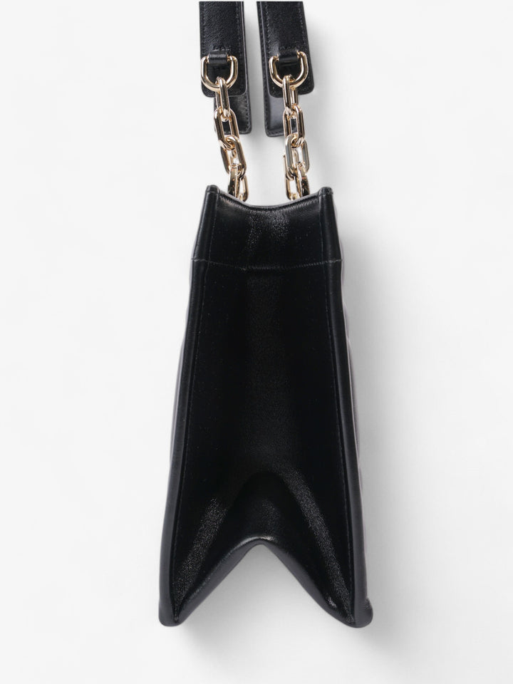 Christian Dior Archi Cannage Bage Black Leather