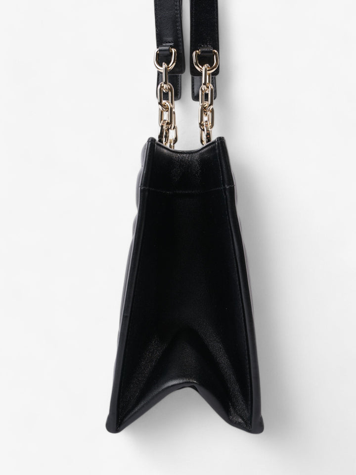 Christian Dior Archi Cannage Bage Black Leather