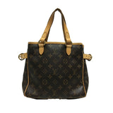 Brown Louis Vuitton Monogram Batignolles Vertical Tote Bag