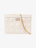 Christian Dior Caro Every Dior Pouch Latte Calfskin Leather