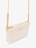 Christian Dior Caro Every Dior Pouch Latte Calfskin Leather