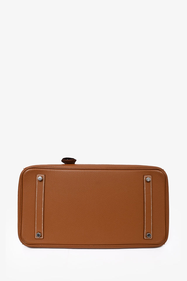 Hermes 2009 Gold Togo Leather Birkin 35