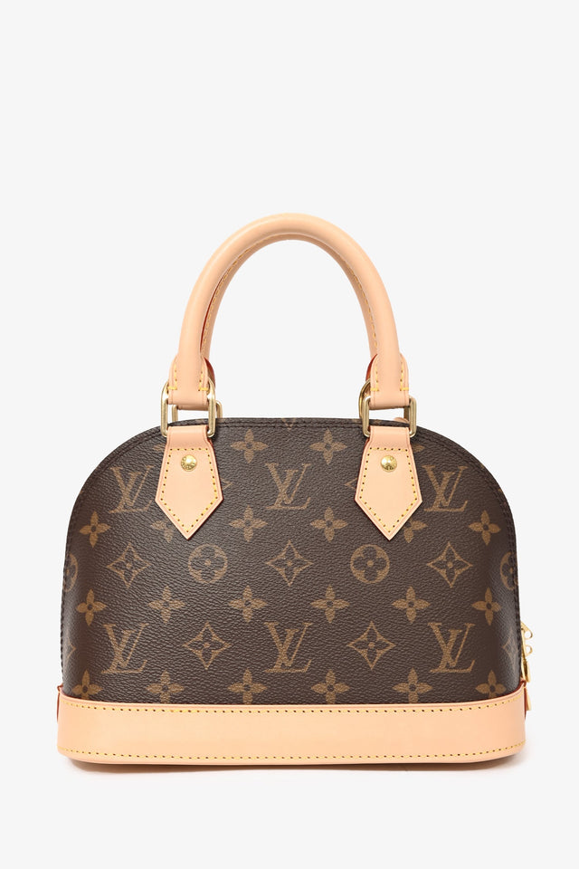 Louis Vuitton Brown Monogram Alma BB Bag