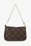 Louis Vuitton 2016 Brown Monogram Transatlantic Mini Pochette