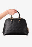 Louis Vuitton 2019 Black Empreinte Leather Neo Alma PM Top Handle with Strap