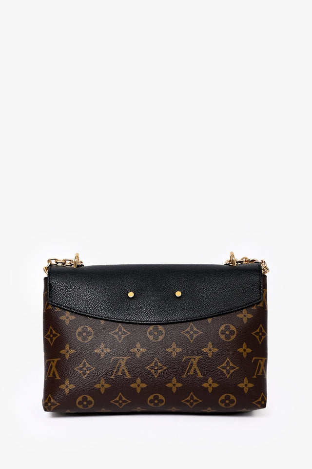 Louis Vuitton 2018 Monogram Red/Gold Chain Saint Placide Crossbody Bag