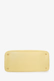 Prada Yellow Saffiano Leather Promenade Top Handle with Strap
