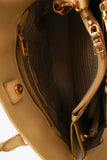 Prada Yellow Saffiano Leather Promenade Top Handle with Strap