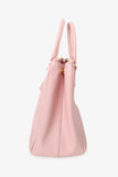 Prada Pink Saffiano Leather Large Galleria Tote with Strap