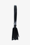 Prada Black Brushed Spazzolato Embleme Flap Bag