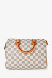 Louis Vuitton 2010 Damier Azur Speedy 25 Top Handle