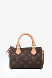Louis Vuitton 2023 Monogram Nano Speedy with Strap