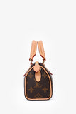 Louis Vuitton 2023 Monogram Nano Speedy with Strap