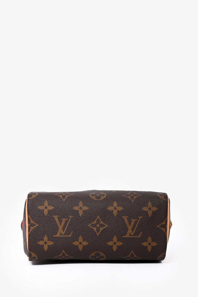 Louis Vuitton 2023 Monogram Nano Speedy with Strap
