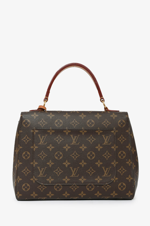 Louis Vuitton 2018 Monogram Cluny MM Top Handle with Strap (As Is)