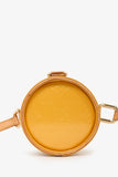 Louis Vuitton Vintage 2000 Yellow Vernis 'Astor Place' Vanity Crossbody Bag