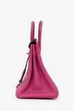 Hermes 2020 Magenta Tosca Togo Leather Birkin 25