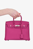 Hermes 2020 Magenta Tosca Togo Leather Birkin 25