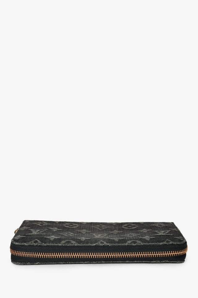 Louis Vuitton 2008 Denim Monogram Zippy Wallet