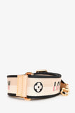 Louis Vuitton Beige Jacquard Speedy Bandouliere 20 Strap