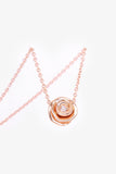 Christian Dior Rose Gold Large Rose Dior Couture Necklace