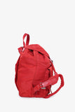 Prada Red Nylon/Leather Trim Mini Backpack