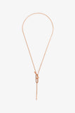 Hermes 18K Gold 'Ever Chaîne d'Ancre Lariat' Necklace