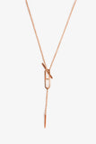 Hermes 18K Gold 'Ever Chaîne d'Ancre Lariat' Necklace