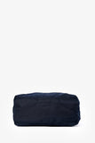 Prada Blue Nylon Logo Gold Chain Shoulder Bag