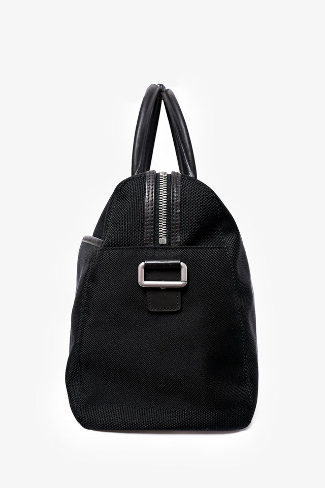 Louis Vuitton 2007 Black Canvas Logo Top Handle