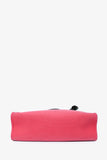 Hermes 2017 Pink Canvas/Brown Leather Herbag Zip 31 with Pouch