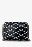 Louis Vuitton 2014 Black/White Malletage Leather Twist PM Shoulder Bag