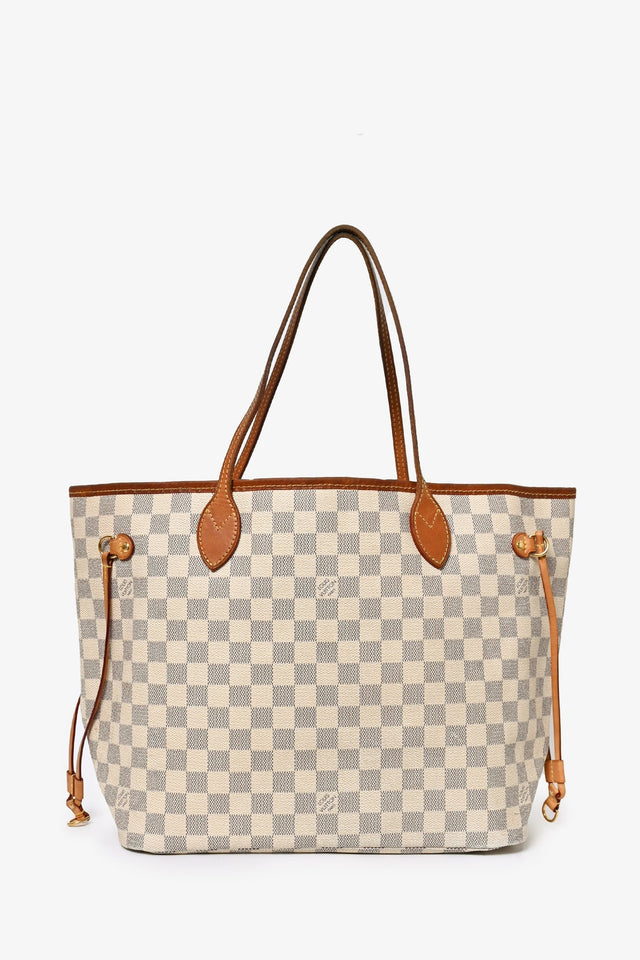 Louis Vuitton 2010 Damier Azur Neverfull MM