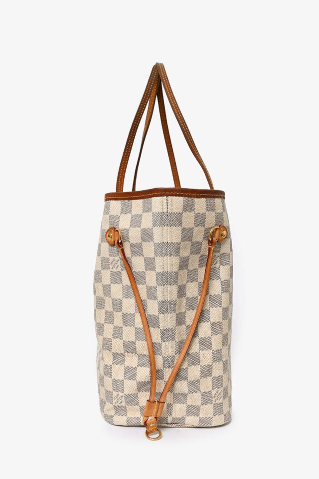 Louis Vuitton 2010 Damier Azur Neverfull MM