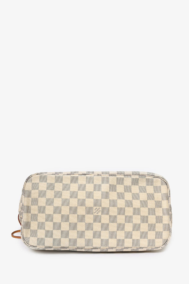 Louis Vuitton 2010 Damier Azur Neverfull MM